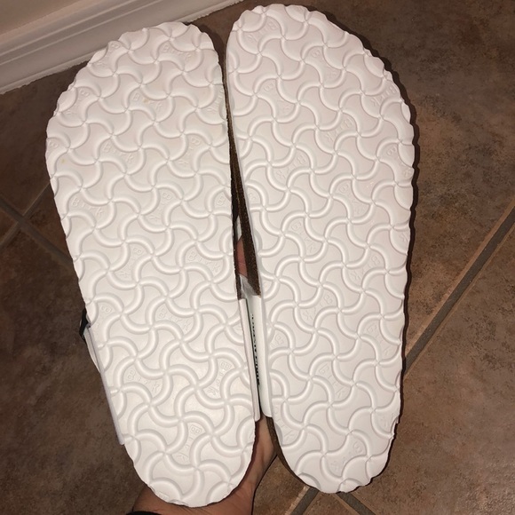 Birkenstock Gizeh Birko-Flor Thong Sandals White - Picture 5 of 5